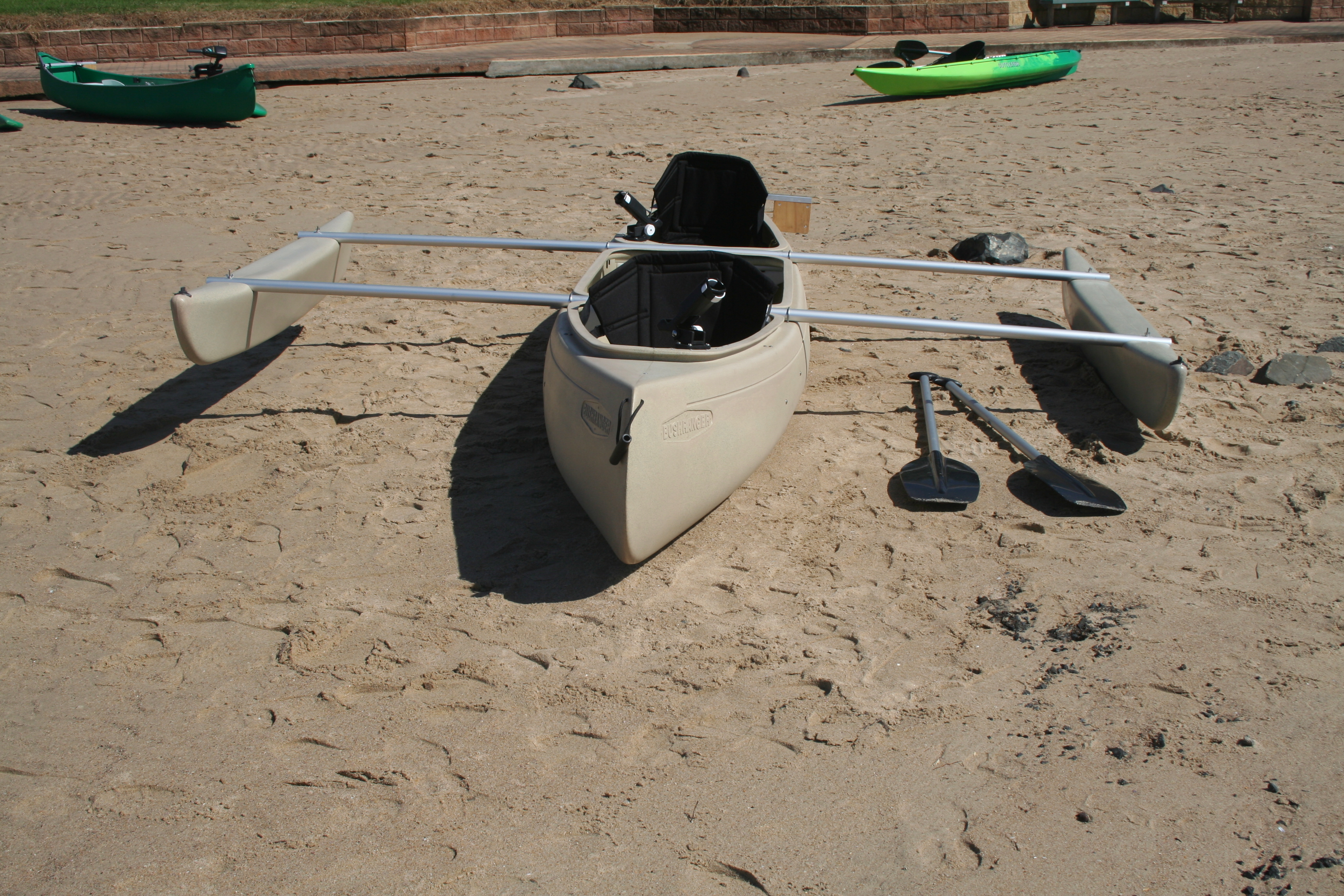 2 seat Bushranger Angler and Fishing Canoes Made in Australia by Australis  Canoes and Kayaks